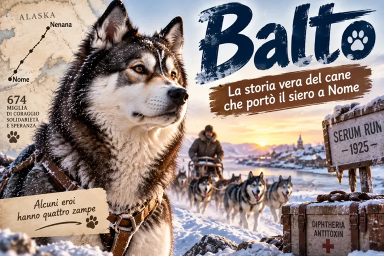 Balto: la storia vera del cane che portò il siero a Nome
