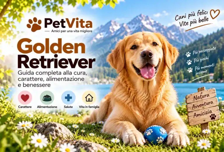 Golden Retriever: carattere, origine, cura, alimentazione e caratteristiche