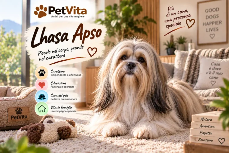 Lhasa Apso: piccolo, elegante e con una personalità sorprendentemente forte