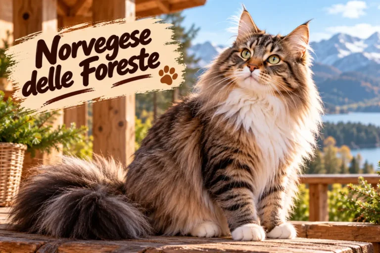 Norvegese delle Foreste: il grande gatto dal carattere indipendente e affettuoso