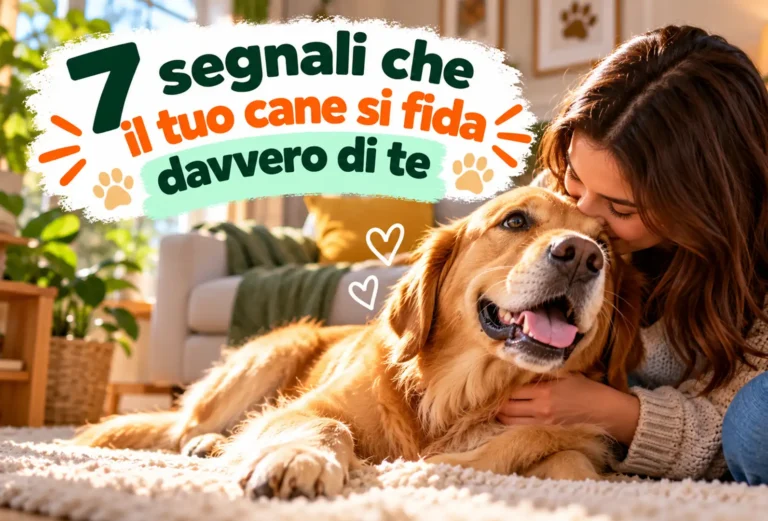 7 segnali di fiducia del tuo cane
