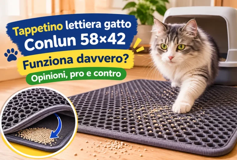 tappetino lettiera gatto Conlun