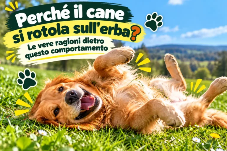 Perché il cane si rotola sull’erba? Le vere ragioni dietro questo comportamento