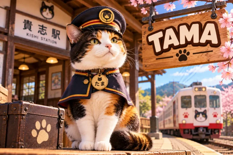 Tama: la gatta capostazione che è diventata famosa in tutto il mondo